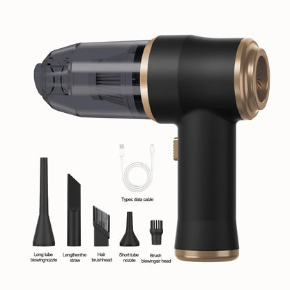 Kabelloser Autostaubsauger mit 5 Aufsätzen